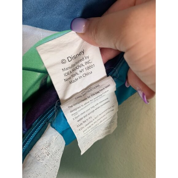 Disney Toy Story Toddler Sleeping Bag Zip Closure Blue Green AC2 - Picture 5 of 6